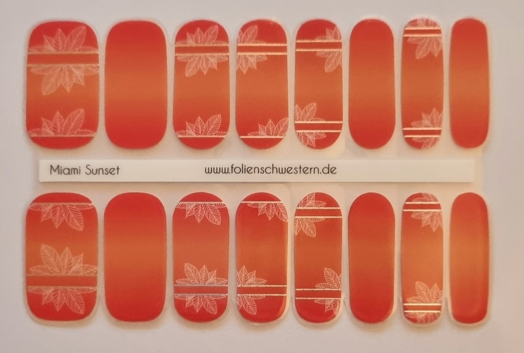 UV Gel Folien SG - Exclusive UV - Miami Sunset U6441 - LIMITED!