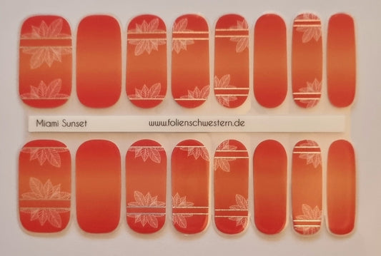 UV Gel Folien SG - Exclusive UV - Miami Sunset U6441 - LIMITED!