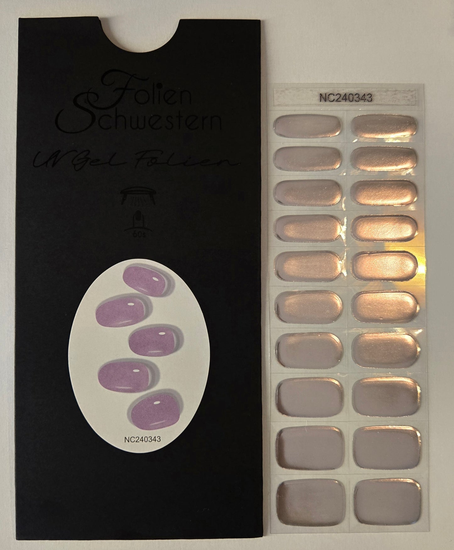 UV Gel Folien NC - Titan NC240343