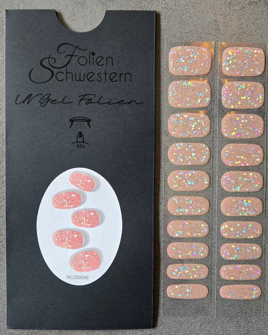 UV Gel Folien NC - Twinkle NC250045