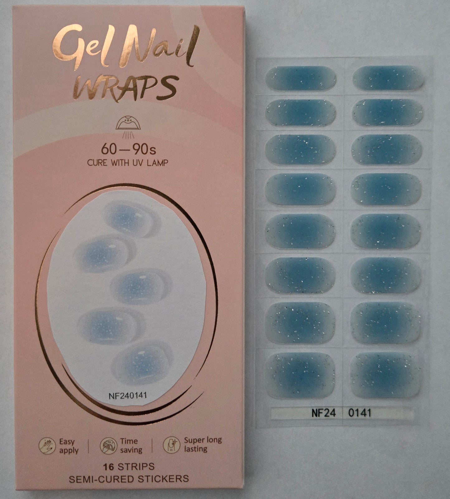 UV Gel Folien NF - Eisblume NF240141