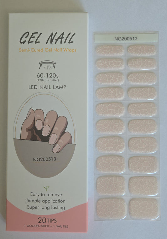 UV Gel Folien NG - Broke (matt) NG200513