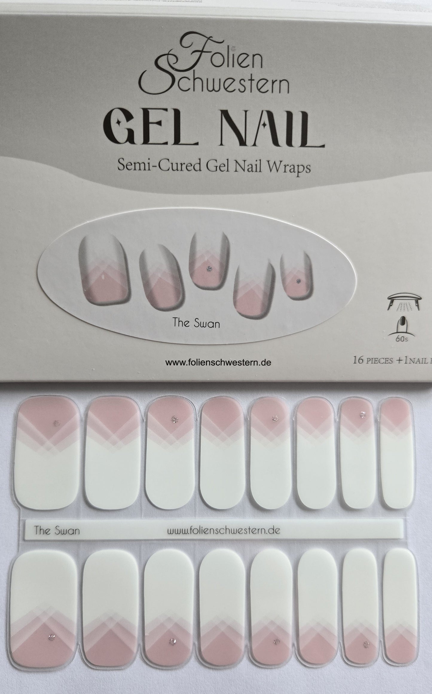 UV Gel Folien SG - Exclusive UV - The Swan U6764 - LIMITED!