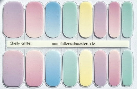 UV Gel Folien SG - Exclusive UV - Shelly Glitter U6365 - LIMITED!