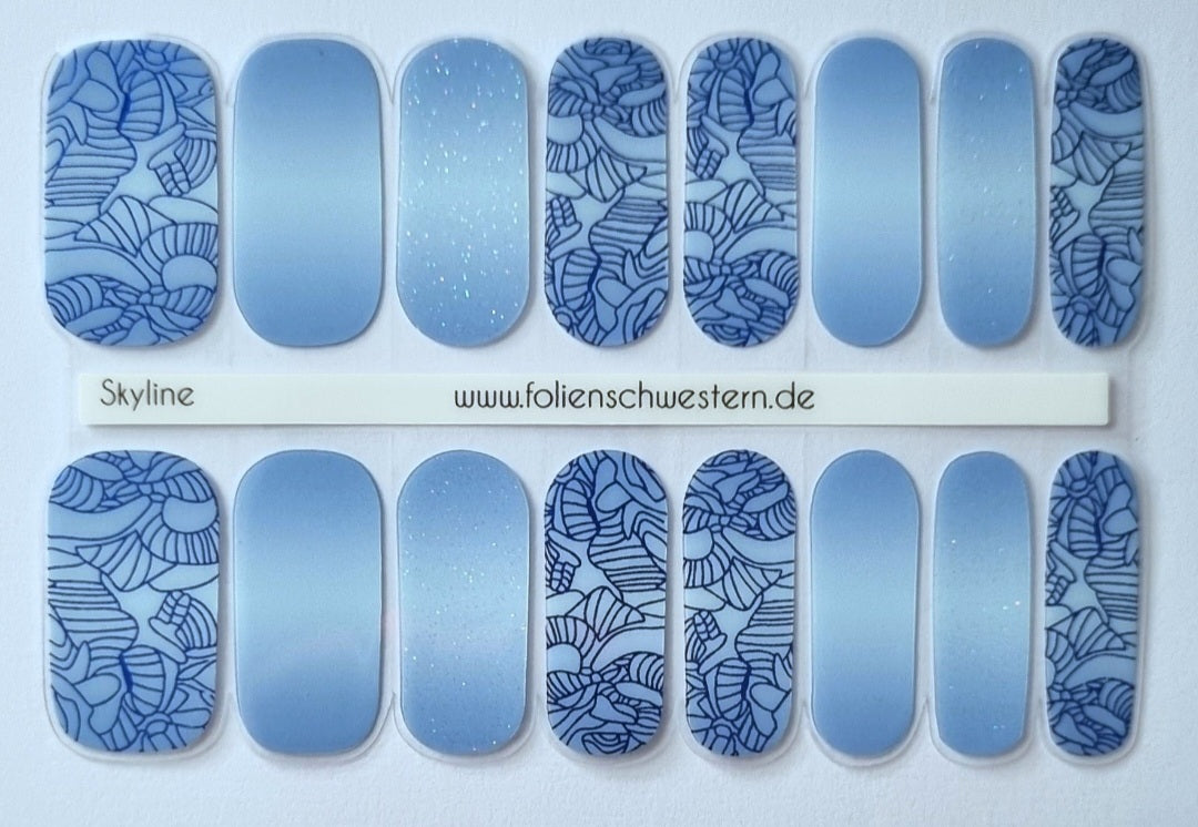 UV Gel Folien SG - Exclusive UV - Skyline U6447 - LIMITED!