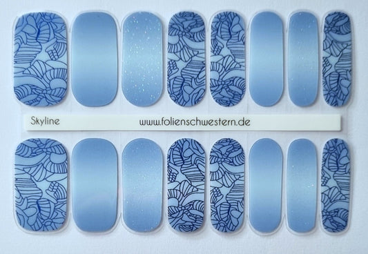 UV Gel Folien SG - Exclusive UV - Skyline U6447 - LIMITED!
