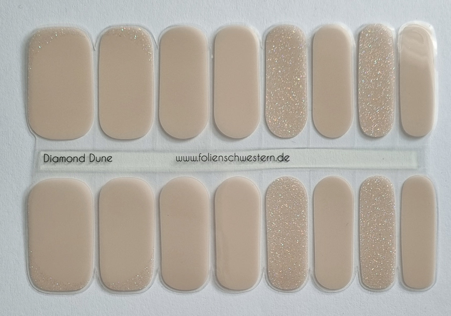 UV Gel Folien SG - Exclusive UV - Diamond Dune U7474 (leicht semitransparent) - LIMITED!