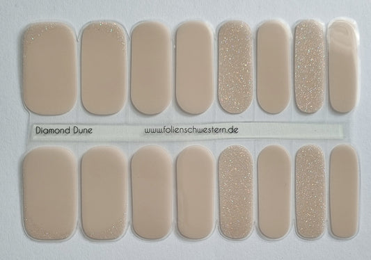 UV Gel Folien SG - Exclusive UV - Diamond Dune U7474 (leicht semitransparent) - LIMITED!