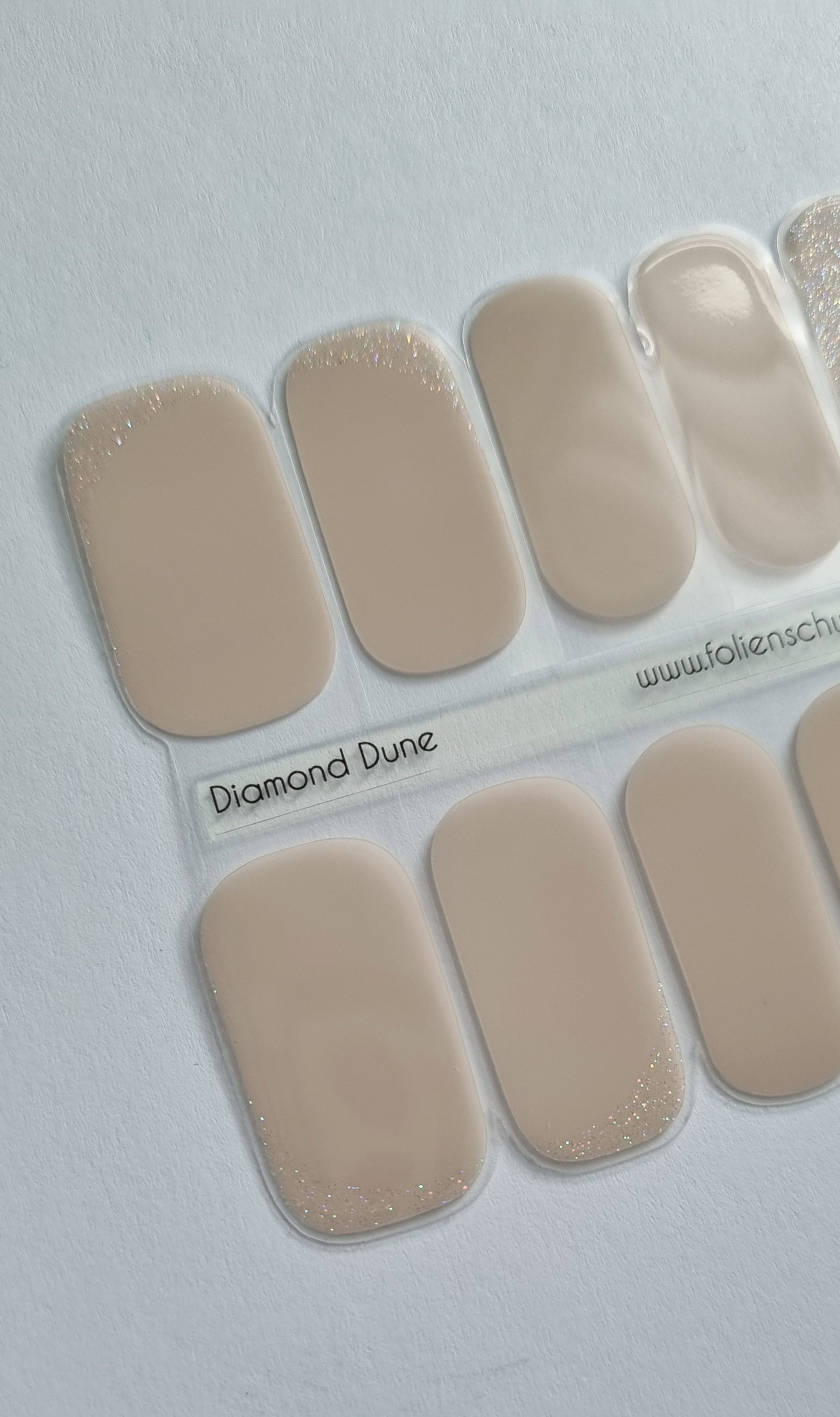 UV Gel Folien SG - Exclusive UV - Diamond Dune U7474 (leicht semitransparent) - LIMITED!