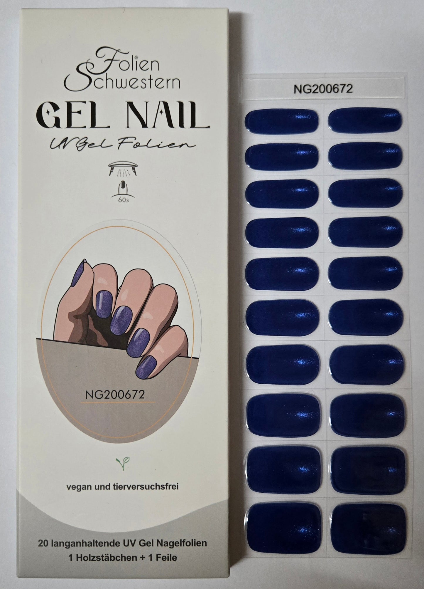 UV Gel Folien NG - Sky NG200672