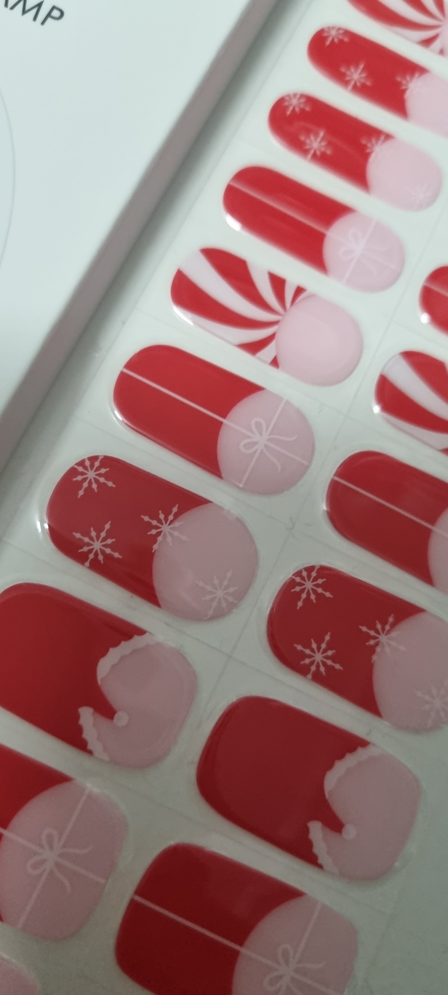 UV Gel Folien NG - Holy Red French NG200420