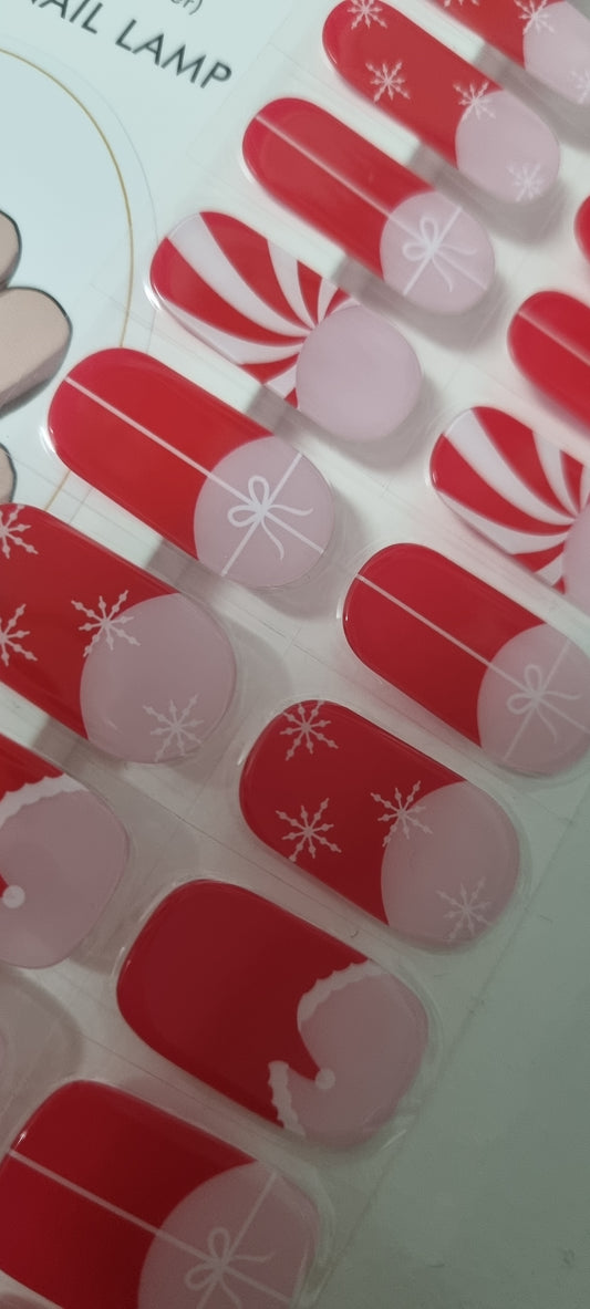 UV Gel Folien NG - Holy Red French NG200420