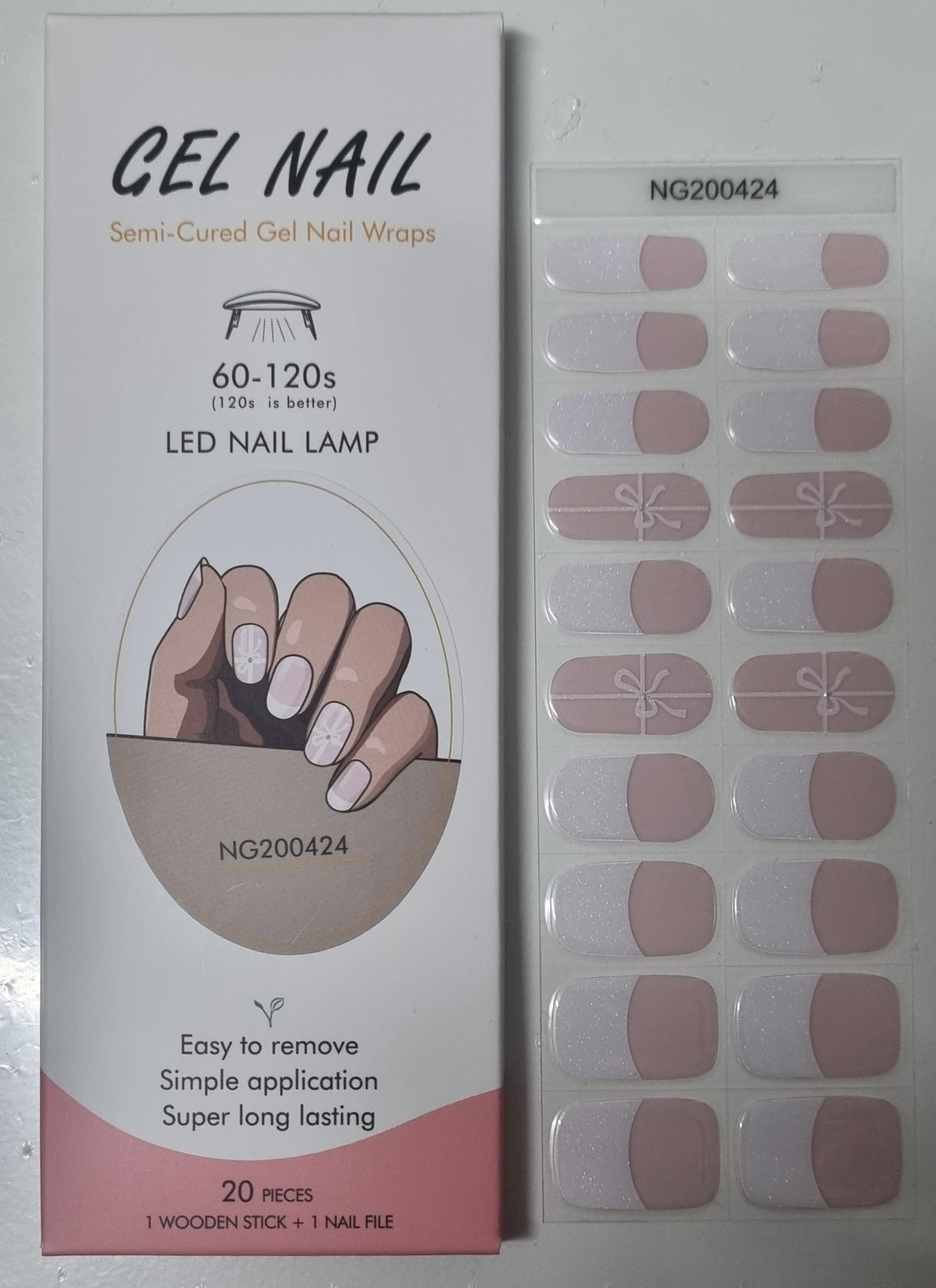 UV Gel Folien NG - French Gift NG200424