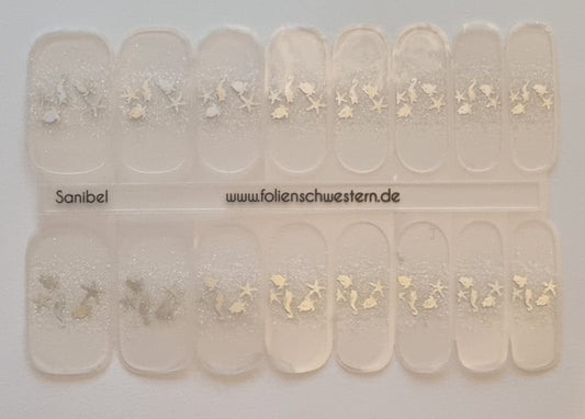 UV Gel Folien SG - Exclusive UV - Sanibel (transparent) U6436 - LIMITED!