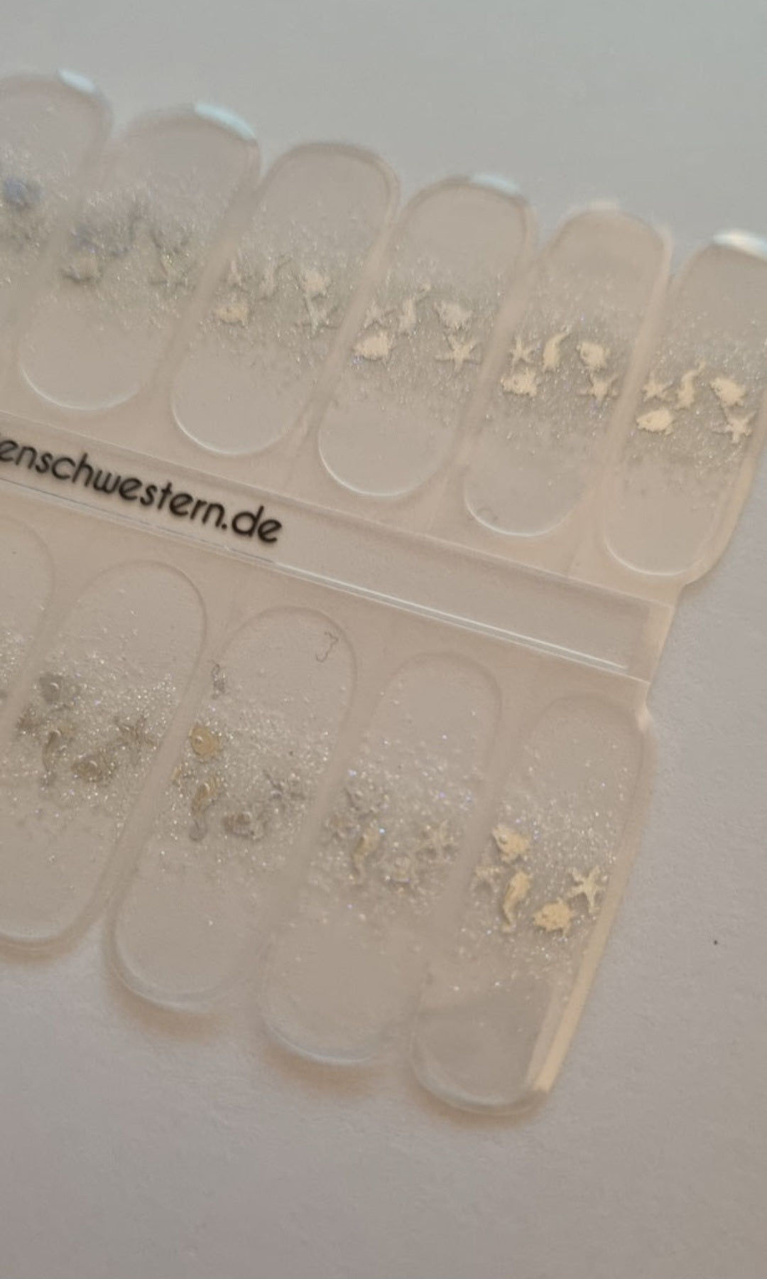 UV Gel Folien SG - Exclusive UV - Sanibel (transparent) U6436 - LIMITED!