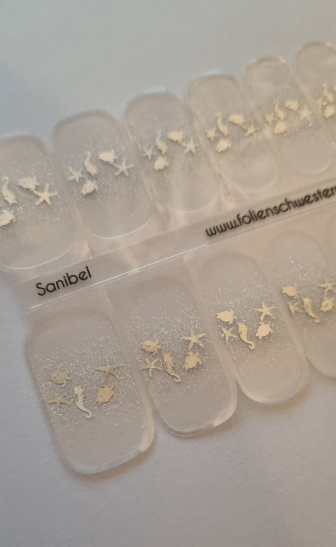 UV Gel Folien SG - Exclusive UV - Sanibel (transparent) U6436 - LIMITED!