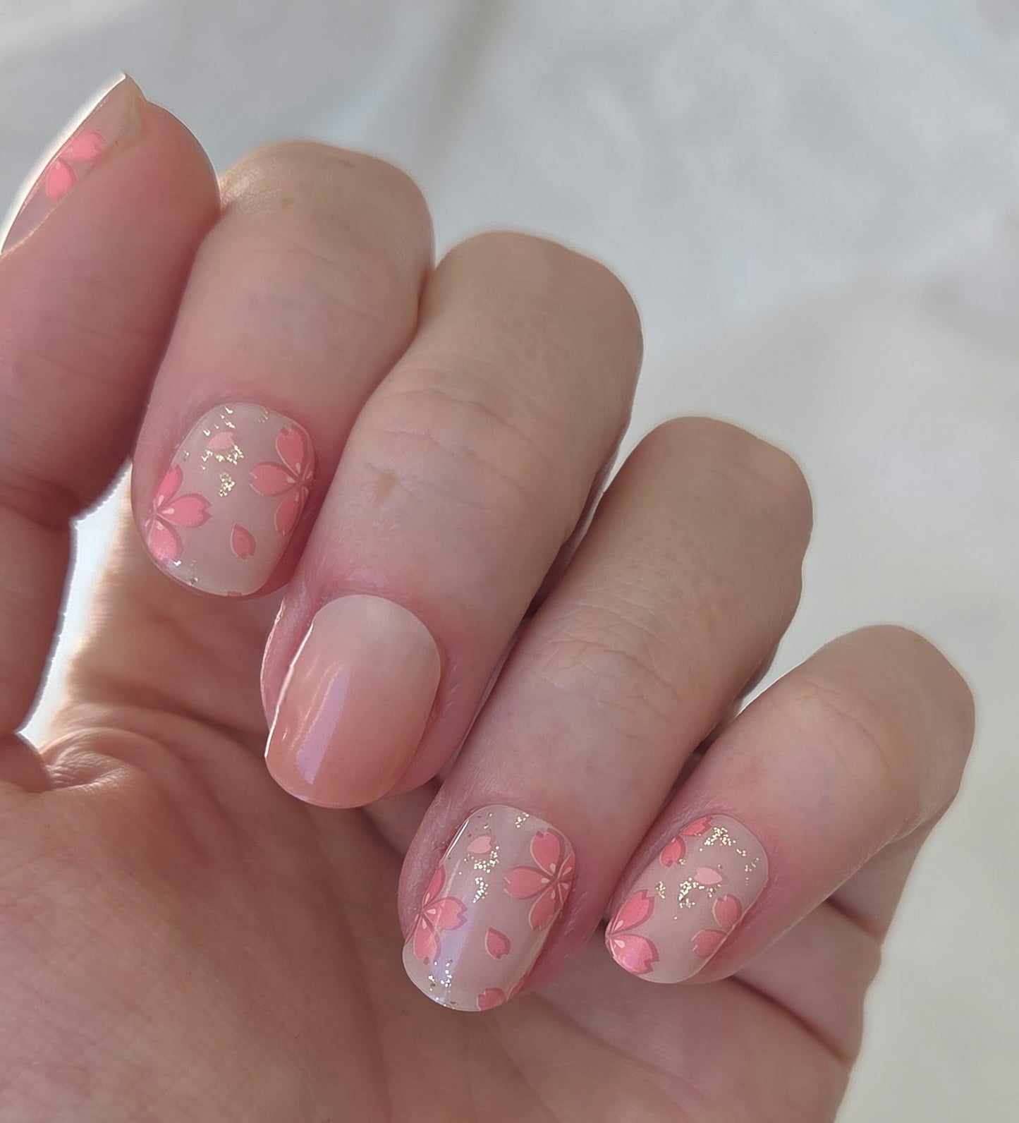 UV Free & No Top Coat - Coral Flower BSA0355 - LIMITED!