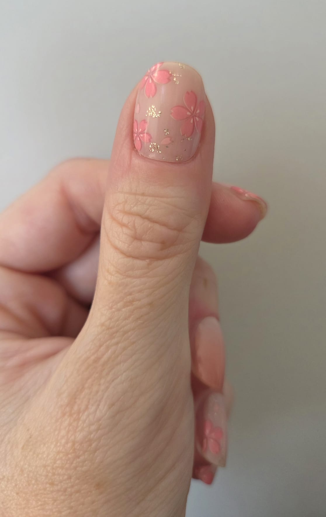 UV Free & No Top Coat - Coral Flower BSA0355 - LIMITED!
