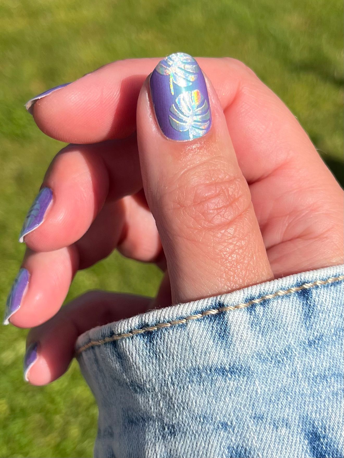 Exclusive GlossFlex - Summer 26 - Silver Leaf S6877 (transparent) - LIMITED!