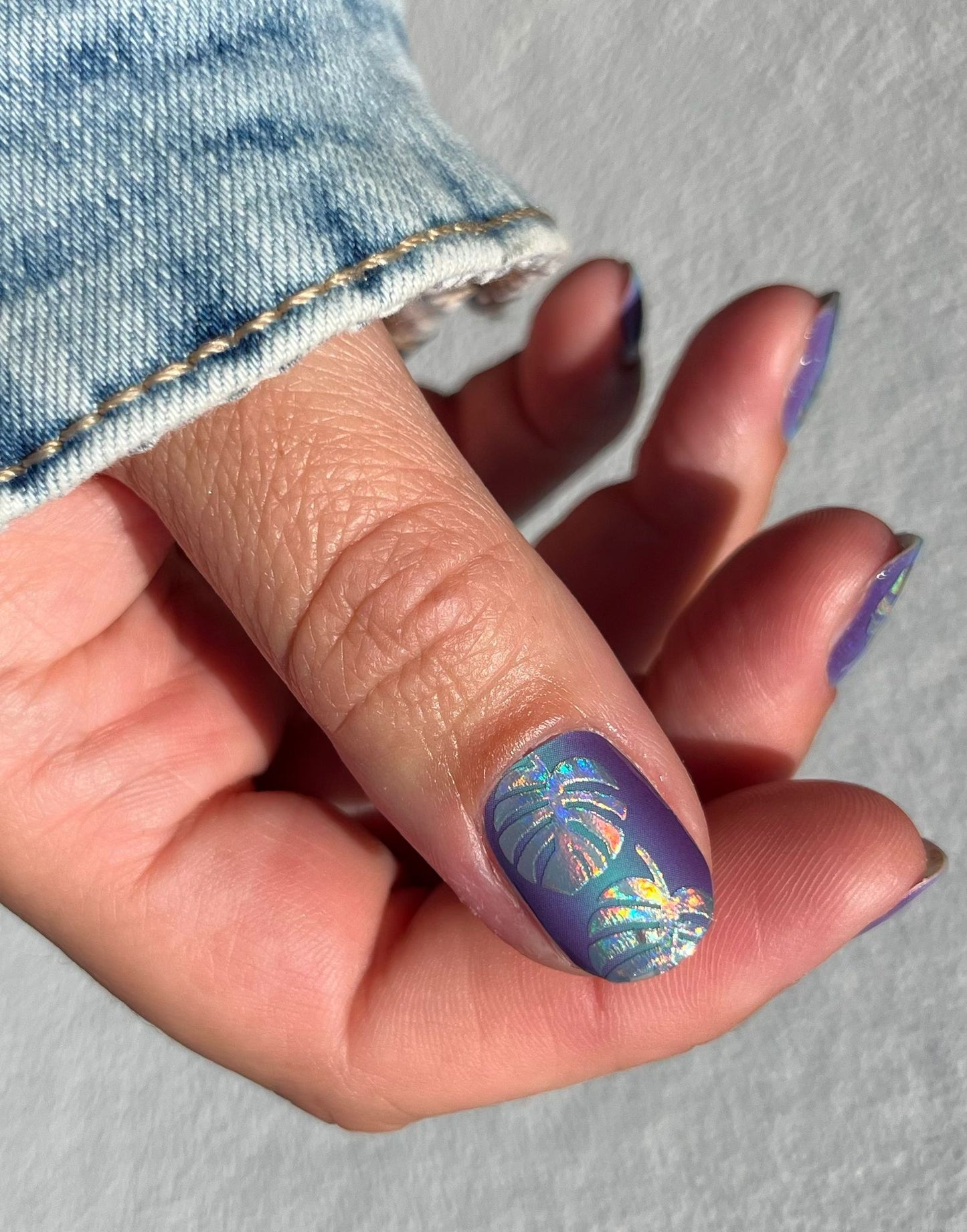 Exclusive GlossFlex - Summer 26 - Silver Leaf S6877 (transparent) - LIMITED!