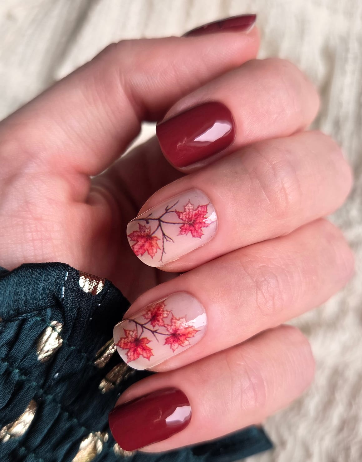 UV Free & No Top Coat - Crimson BSA0446