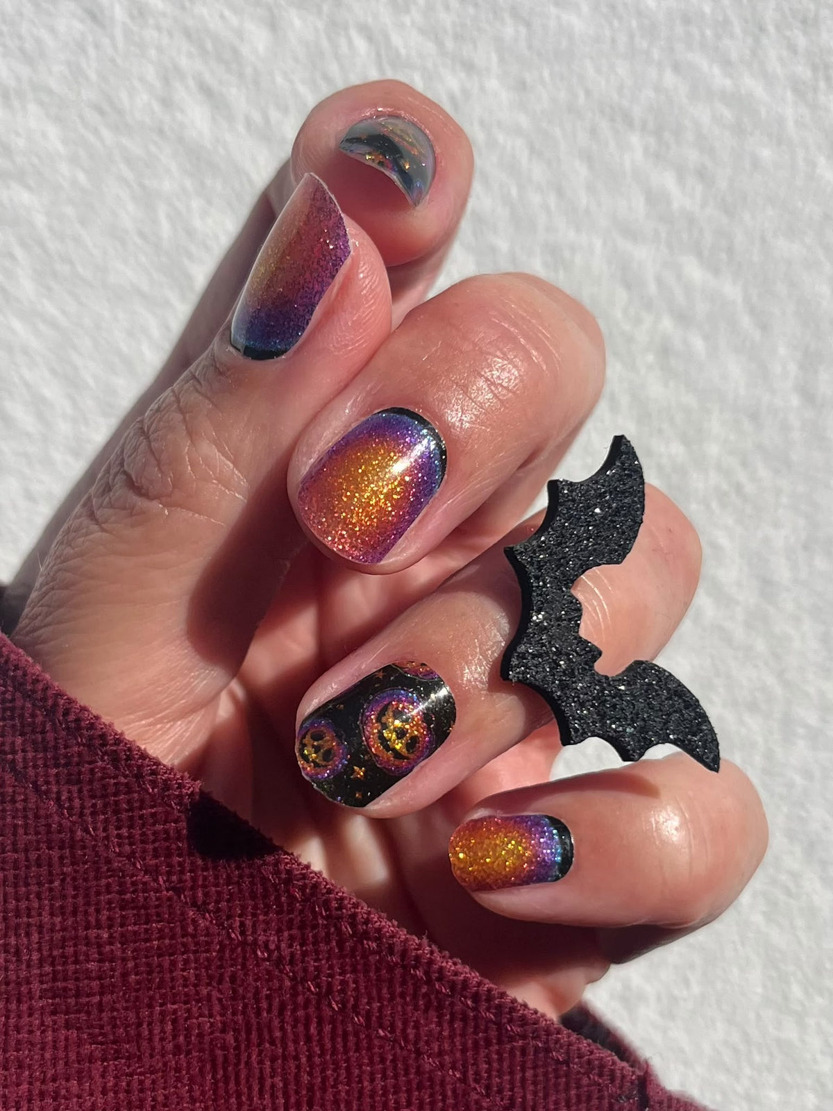 Pumpkin Eve - Halloween Nagelfolie Ha01