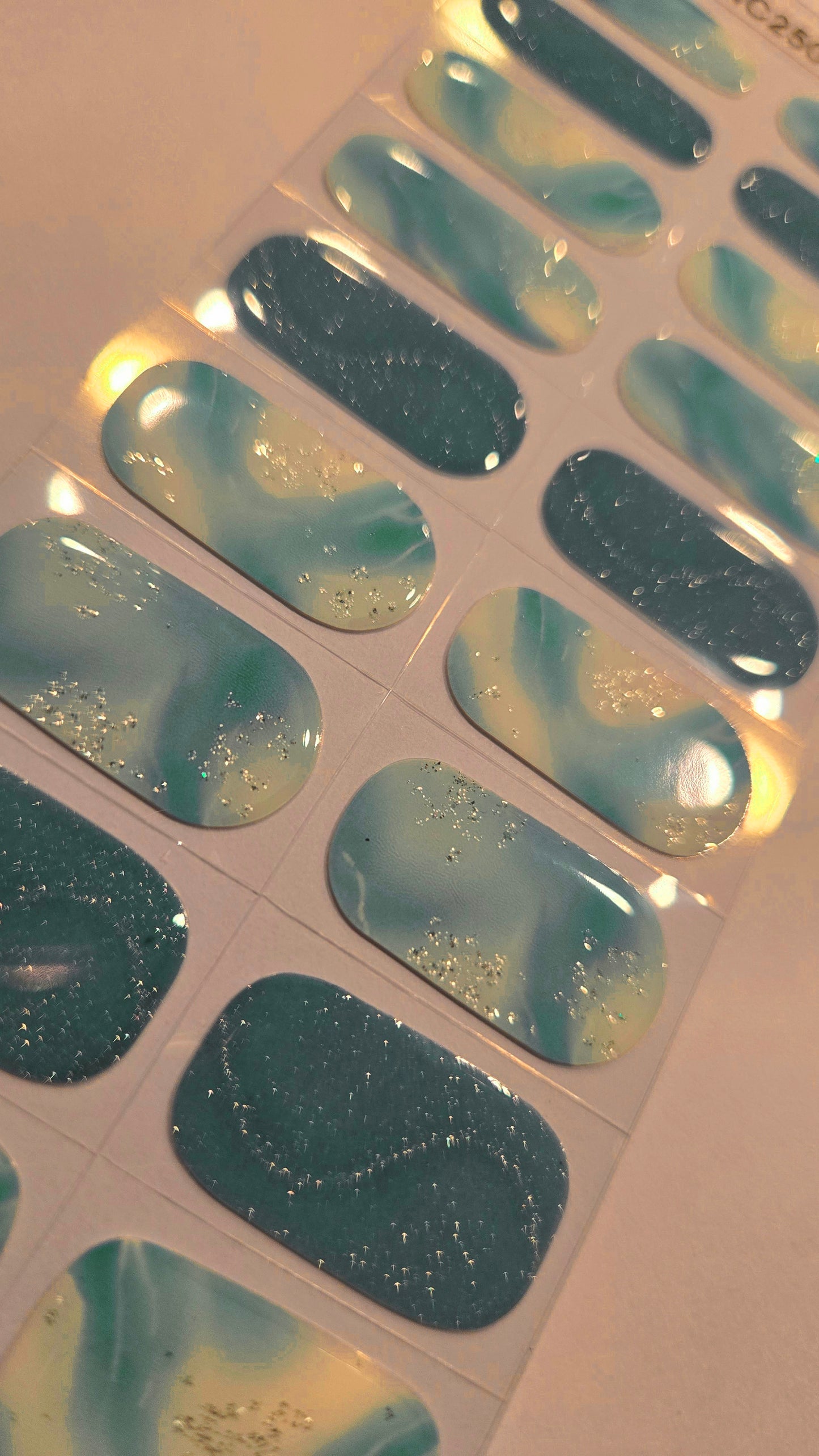 UV Gel Folien NC - The Frozen Blue NC250008