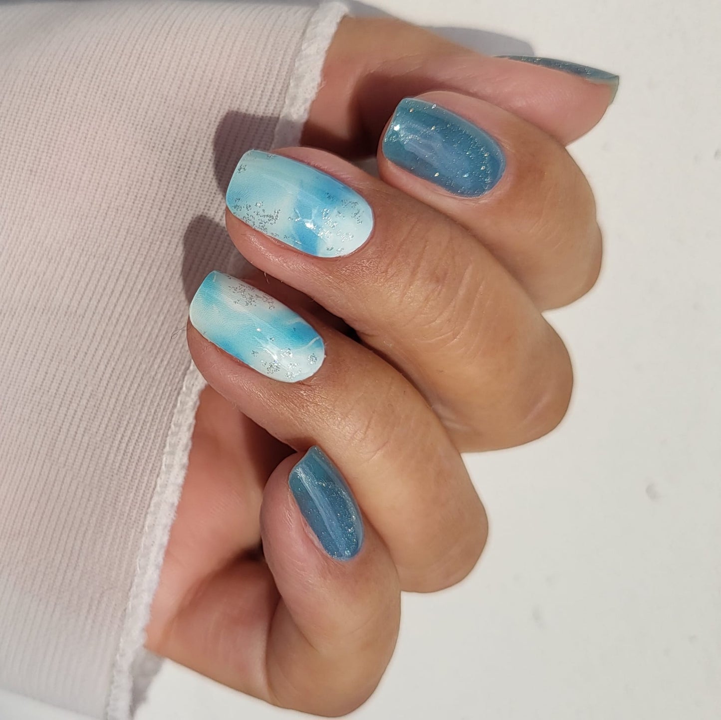 UV Gel Folien NC - The Frozen Blue NC250008