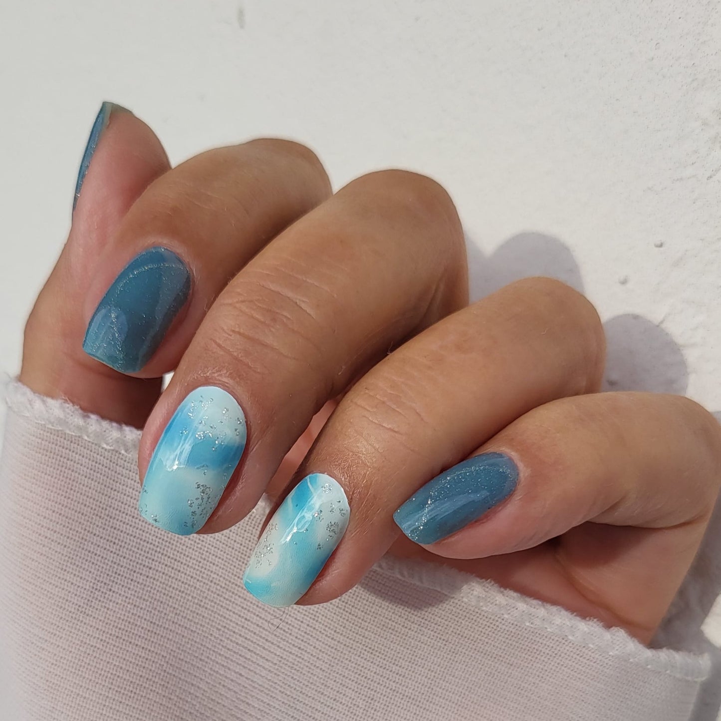 UV Gel Folien NC - The Frozen Blue NC250008