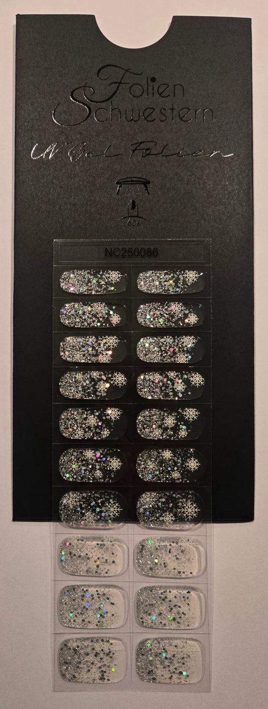 UV Gel Folien NC - Shining Flakes NC250086