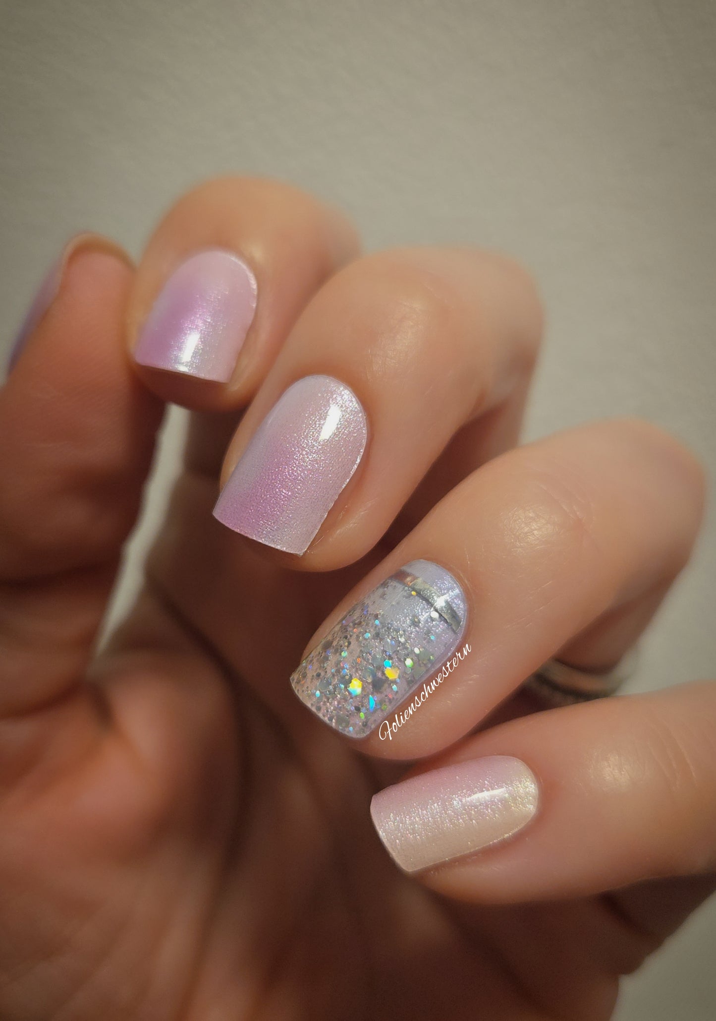 UV Gel Folien NC - Glazed Rainbow Sky NC250087