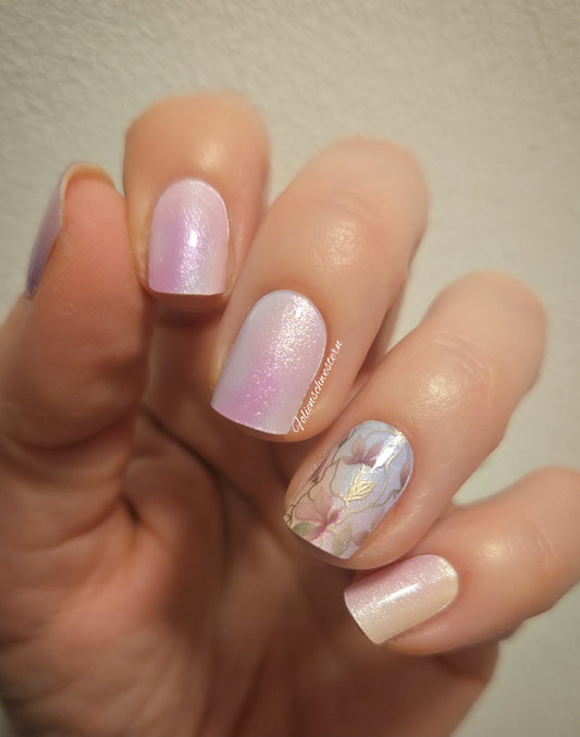 UV Gel Folien NC - Glazed Rainbow Sky NC250087