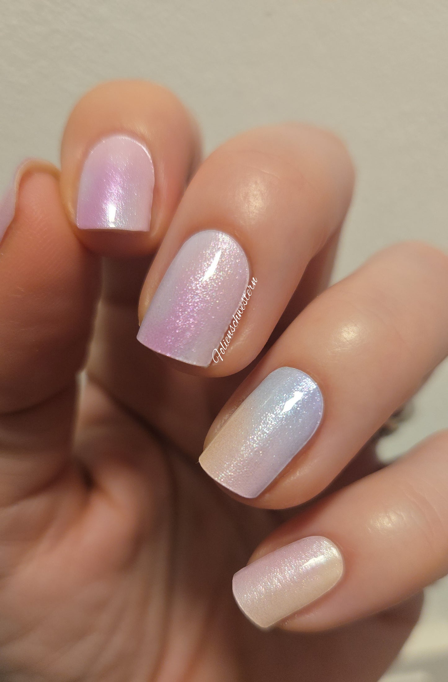 UV Gel Folien NC - Glazed Rainbow Sky NC250087