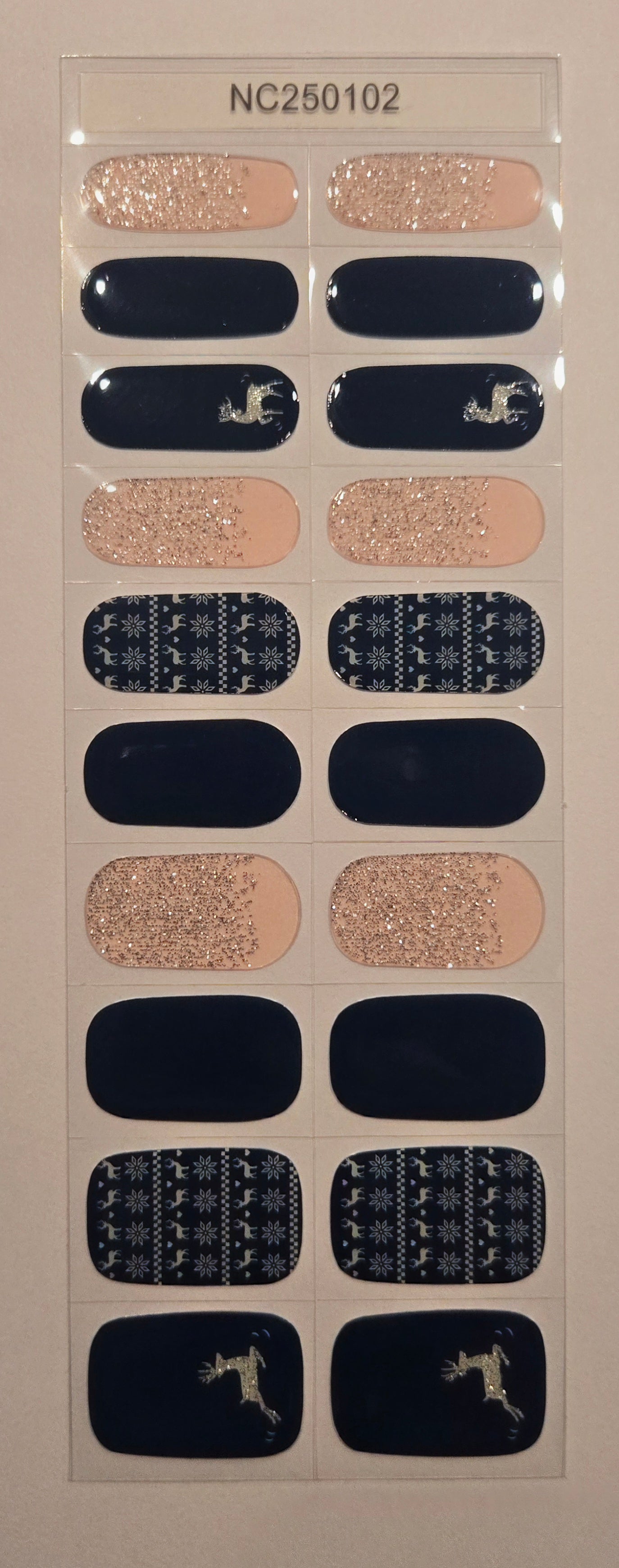 UV Gel Folien NC - Nordic Night NC250102