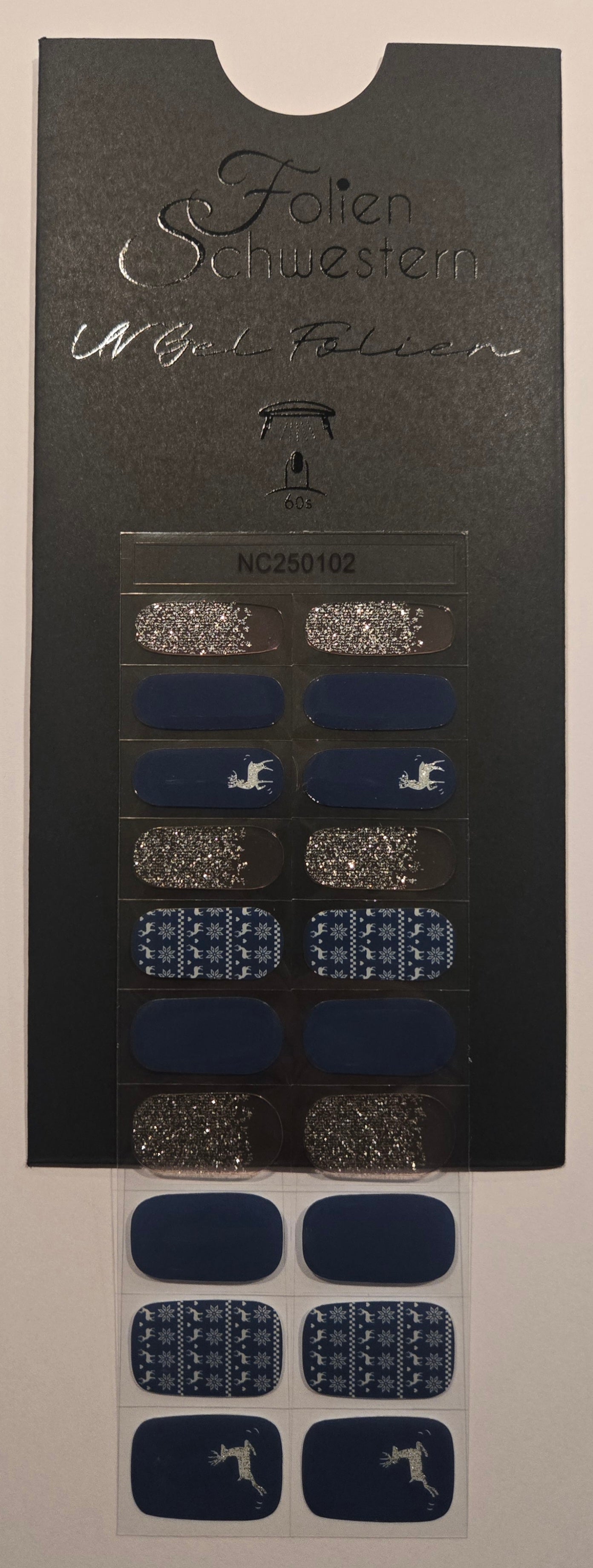 UV Gel Folien NC - Nordic Night NC250102