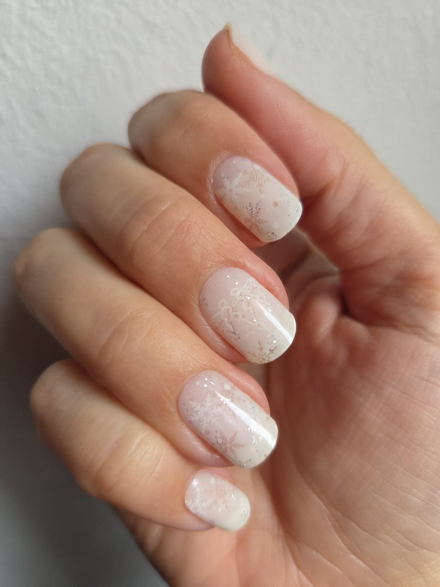 UV Gel Folien NC - Snowy Whisper NC250103