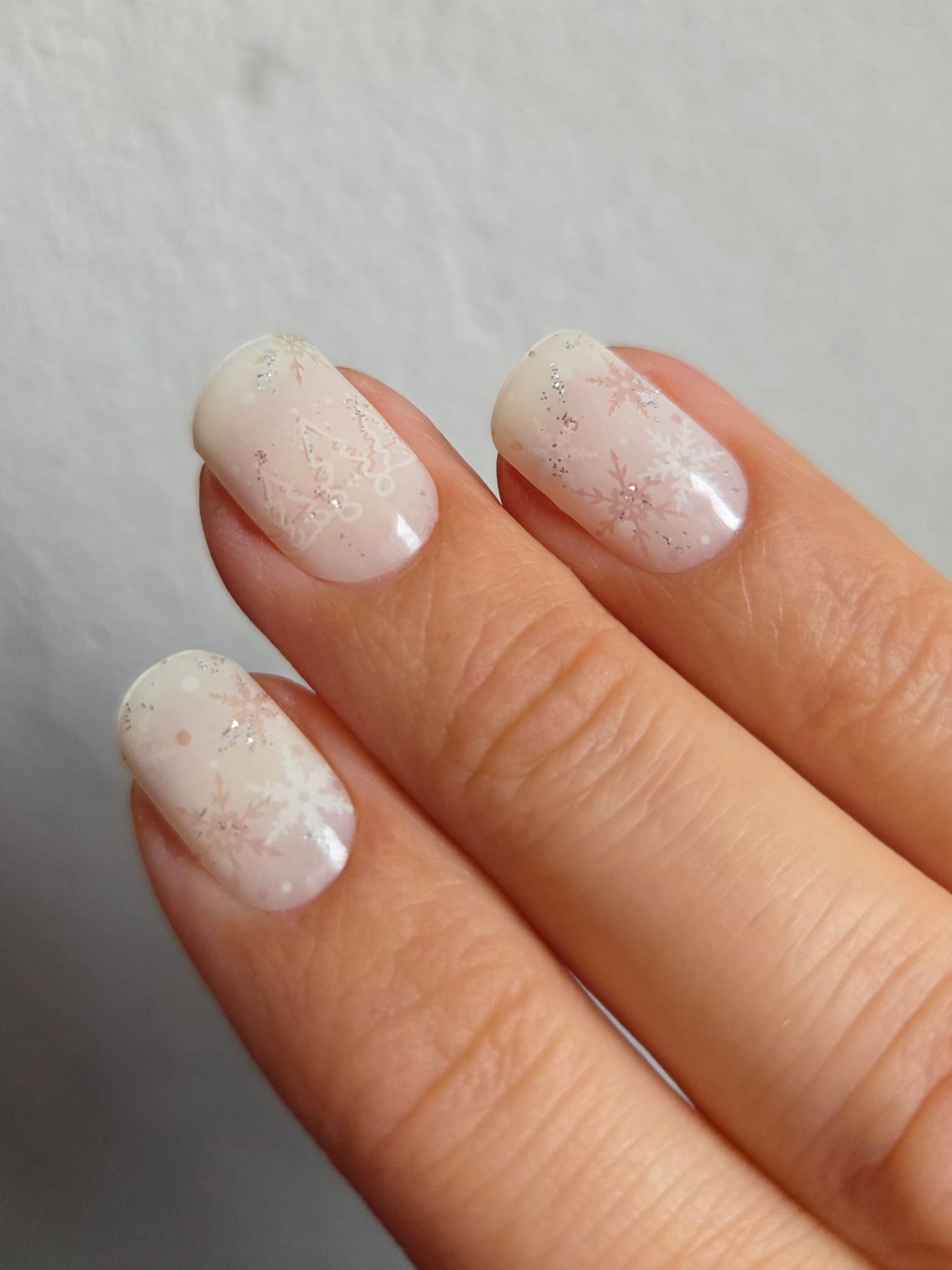 UV Gel Folien NC - Snowy Whisper NC250103