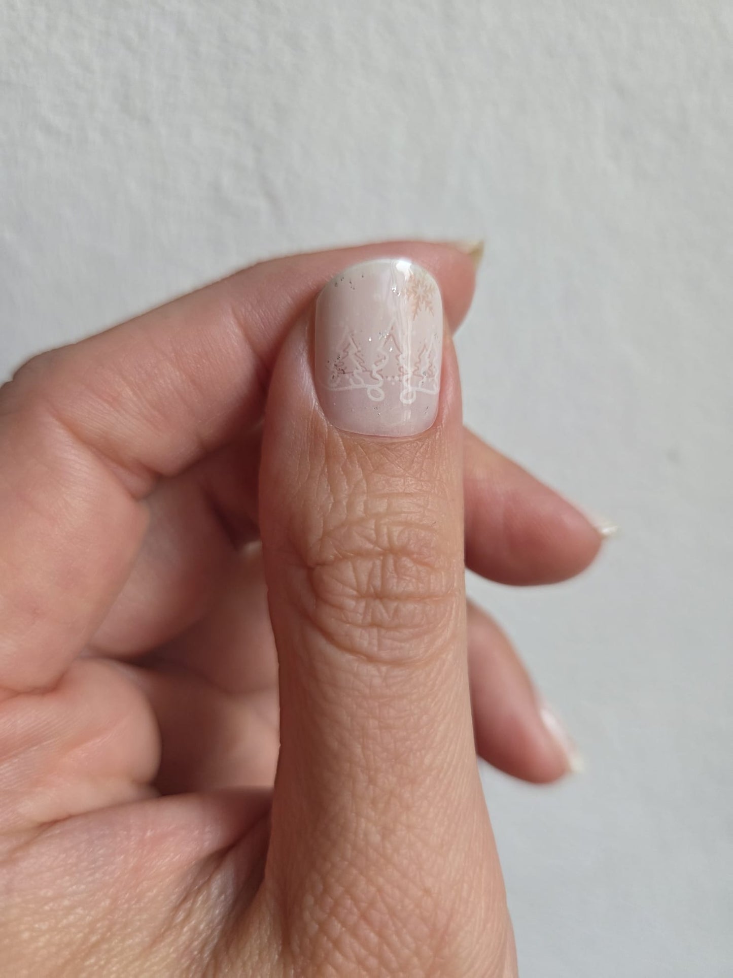 UV Gel Folien NC - Snowy Whisper NC250103