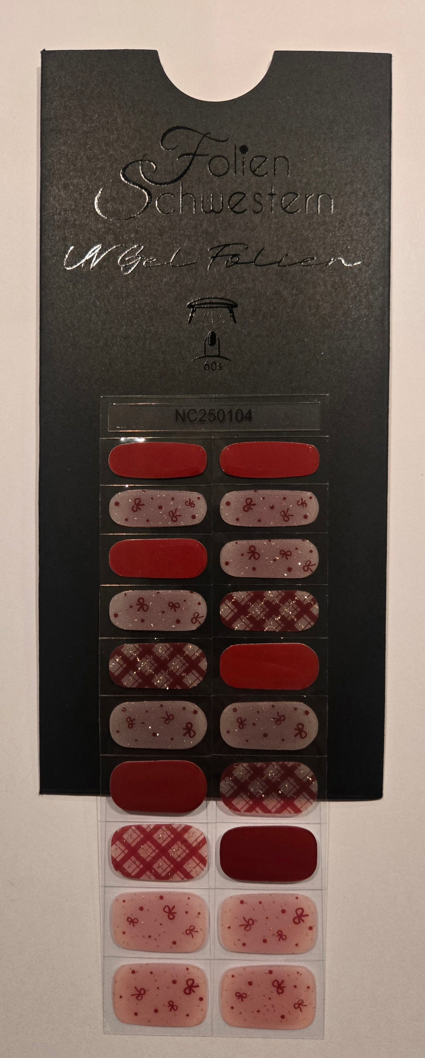 UV Gel Folien NC - Ribbon Cutie NC250104