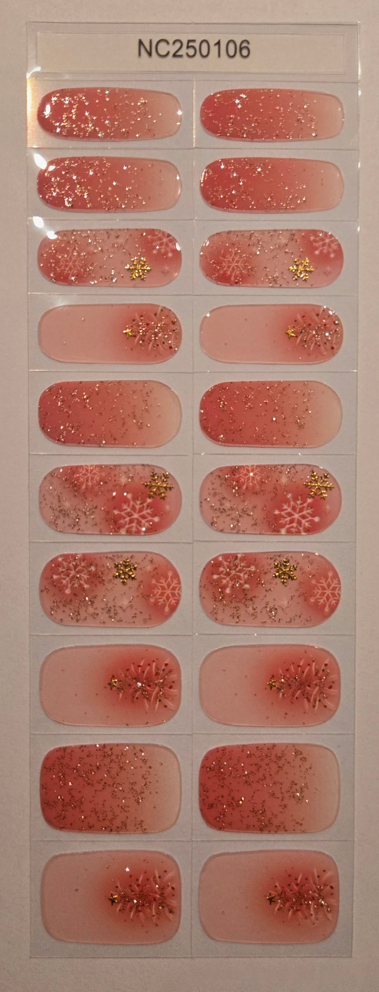 UV Gel Folien NC - Paula NC250106