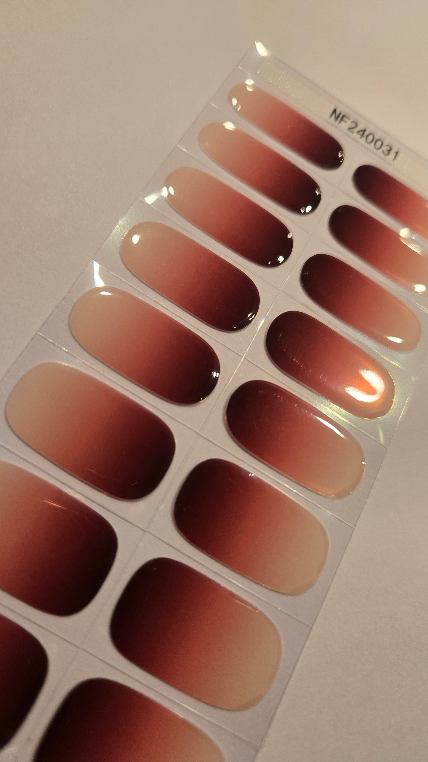 UV Gel Folien NF - Rusty Ombre NF240031