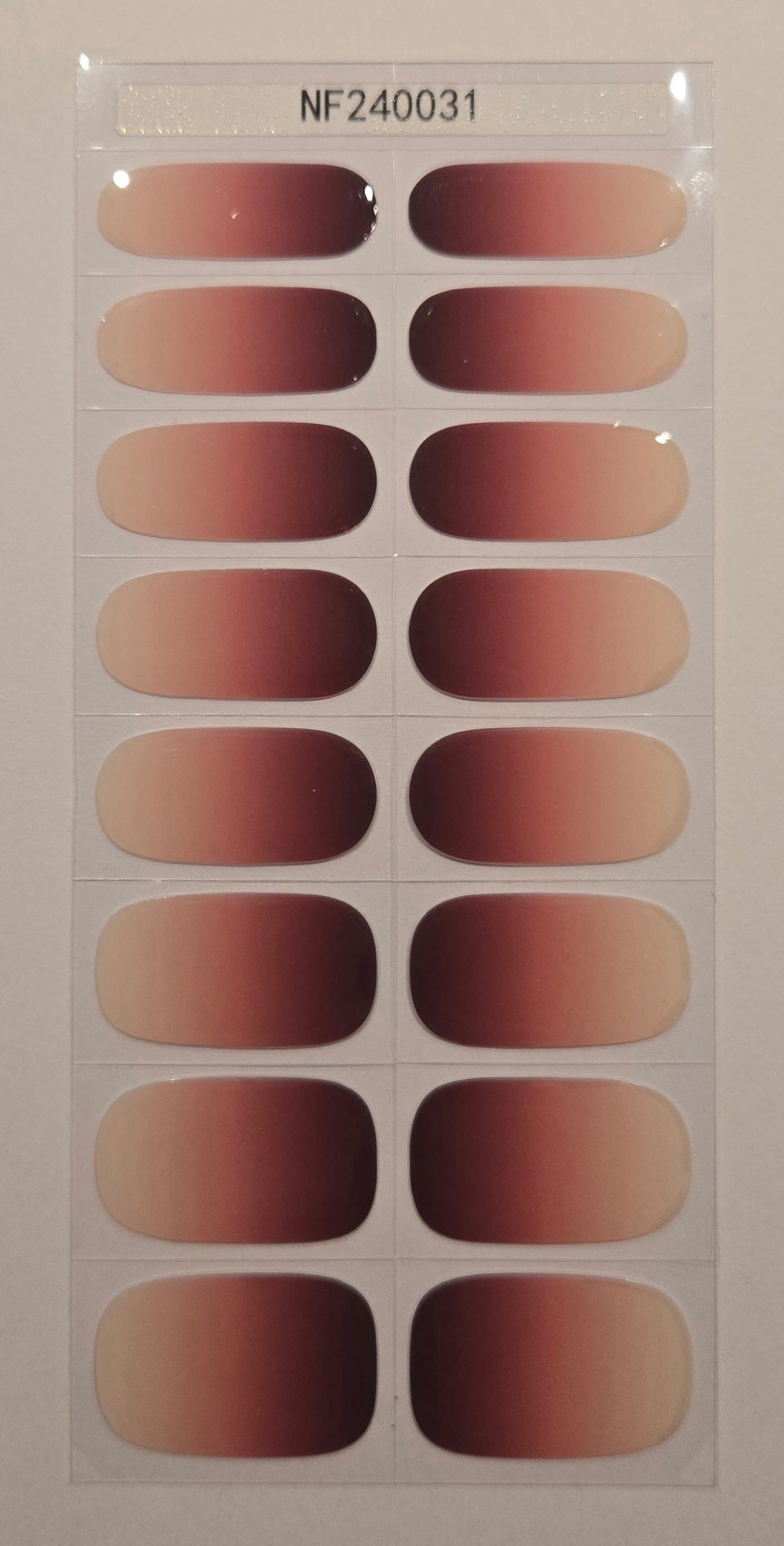 UV Gel Folien NF - Rusty Ombre NF240031
