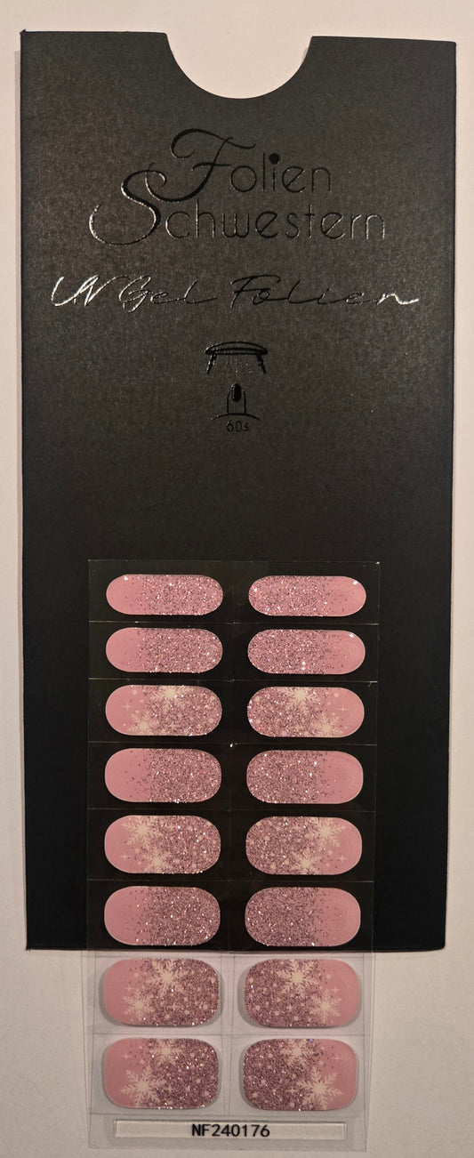 UV Gel Folien NF - Rosy Christmas Glow NF250176