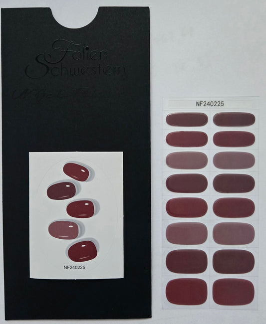 UV Gel Folien NF - Multicolor Purple NF240225