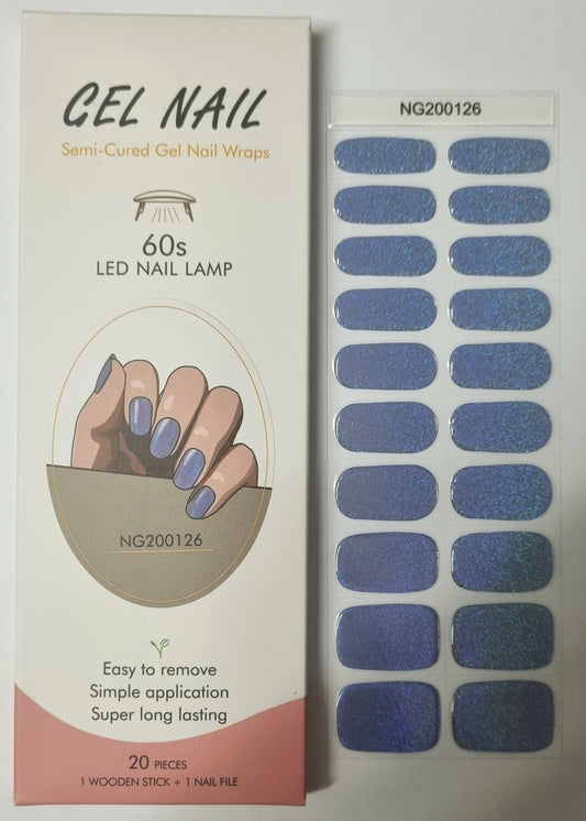 UV Gel Folien NG - Between Vio and Blue (Chameleon) NG200126