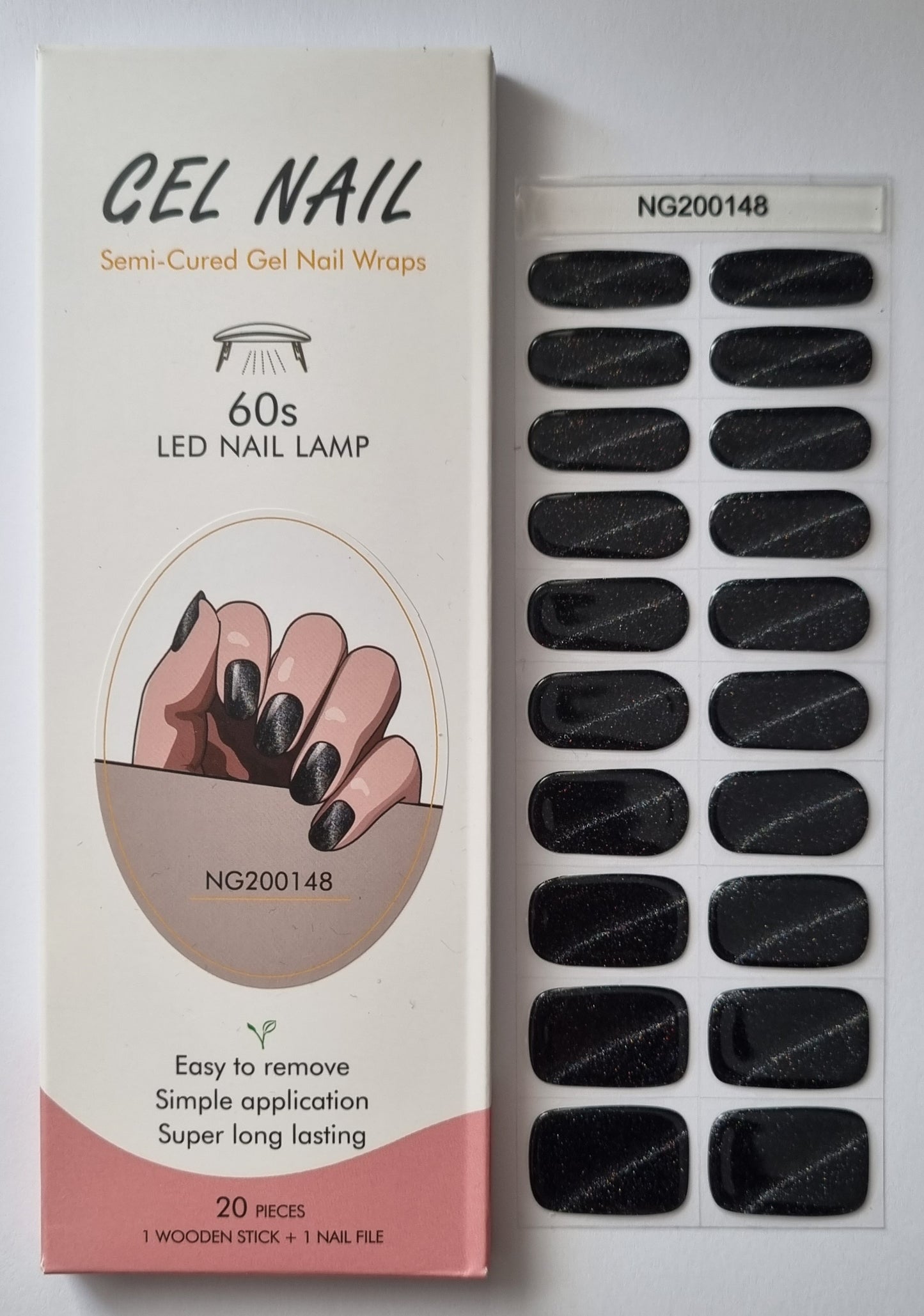 UV Gel Folien NG - Black Cat Eye NG200148