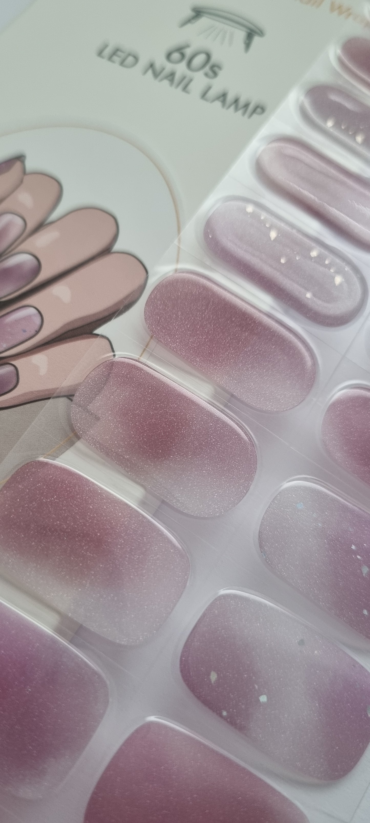 UV Gel Folien NG - Cloudy Rose NG200176