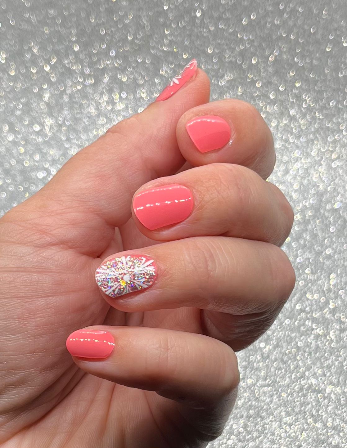 UV Gel Folien NG - Korallenrot NG200062