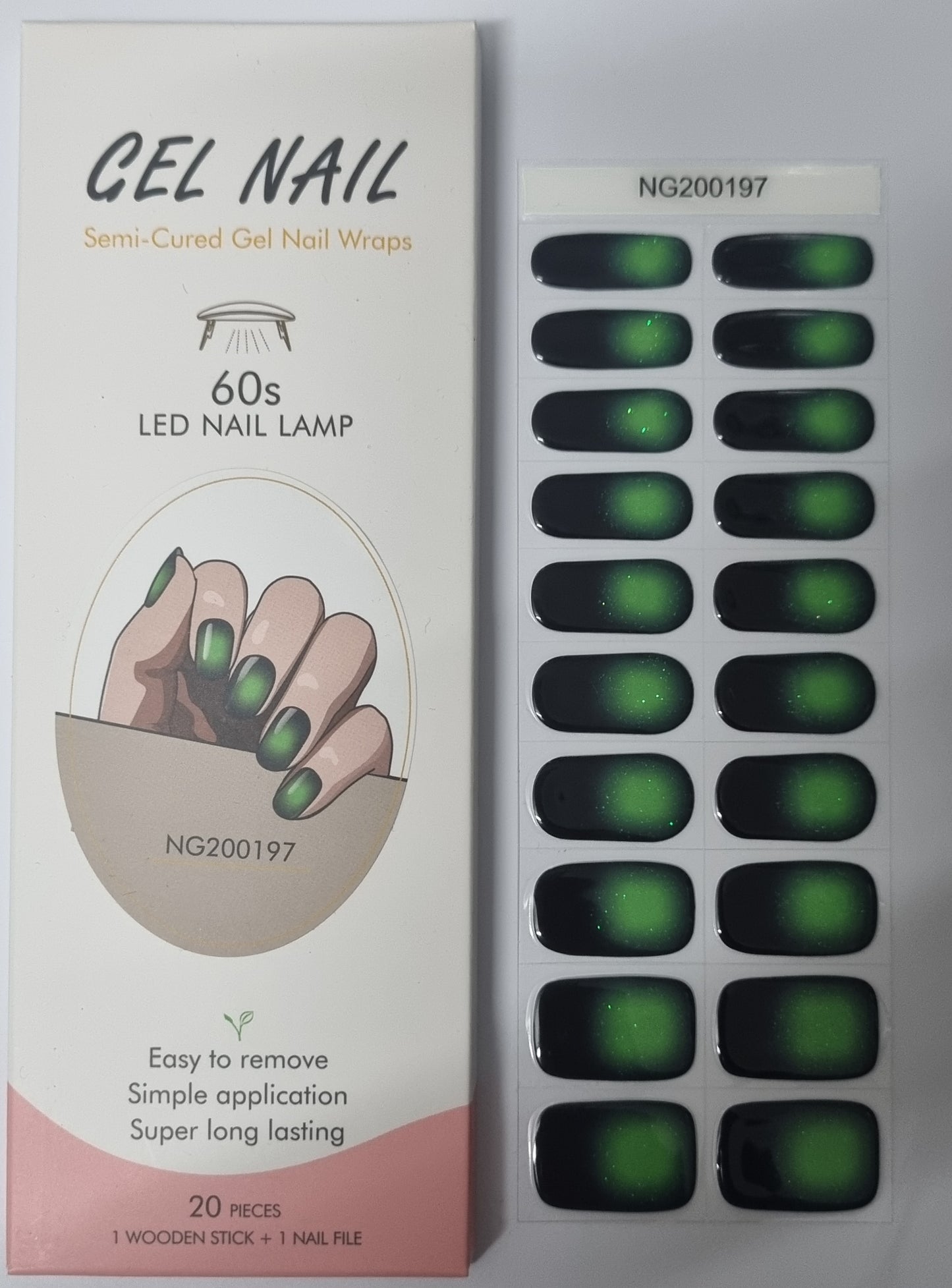 UV Gel Folien NG - Elphaba NG200197