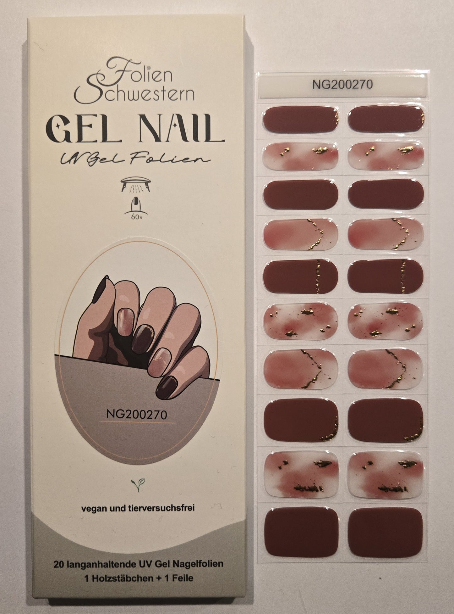 UV Gel Folien NG - Golda NG200270